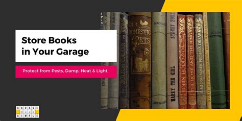 how to store books in garage and why do we need to keep pets safe from our books