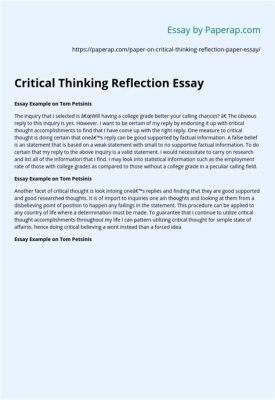 what is the tok essay? exploring the essence of critical thinking and reflection in education